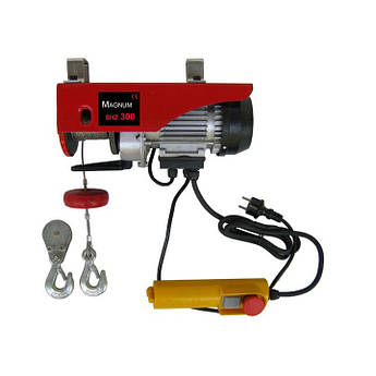Тельфер лебідка таль MAGNUM 125/250 кг[550Вт /12м Висота підйому]