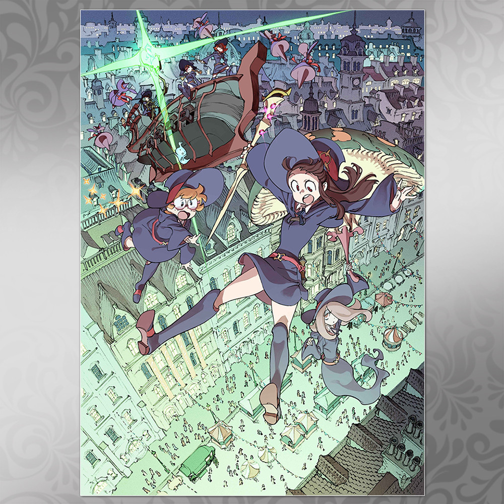 Плакат А4 Аніме Little Witch Academia 011