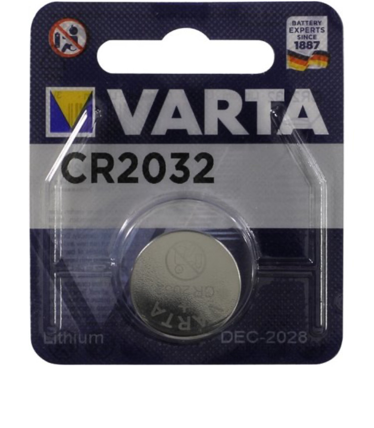 Літієва Батарейка Varta CR 2032 3V