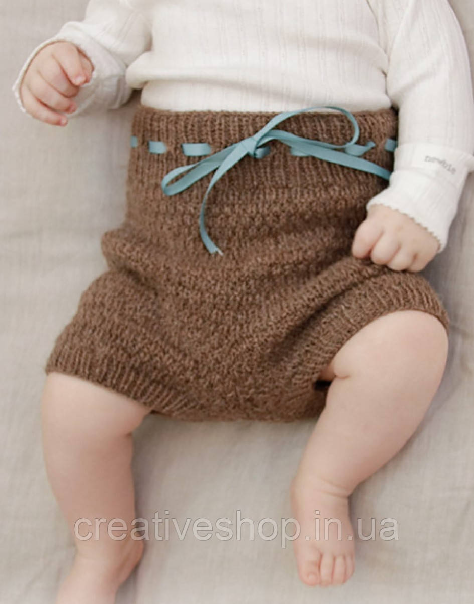Описание вязания детских штанишек «Shorts and Sweet» - фото 3 - id-p1184896420