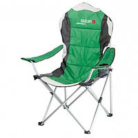 Крісло складне з підлокітниками і підсклянником 60x60x110 / 92 см, Camping // Palisad (695928)