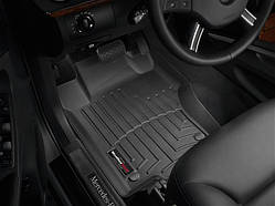 Килими гумові WeatherTech MB ML 2006-2012 передні чорні ( для бічної панелі пасажира 20,6 см )