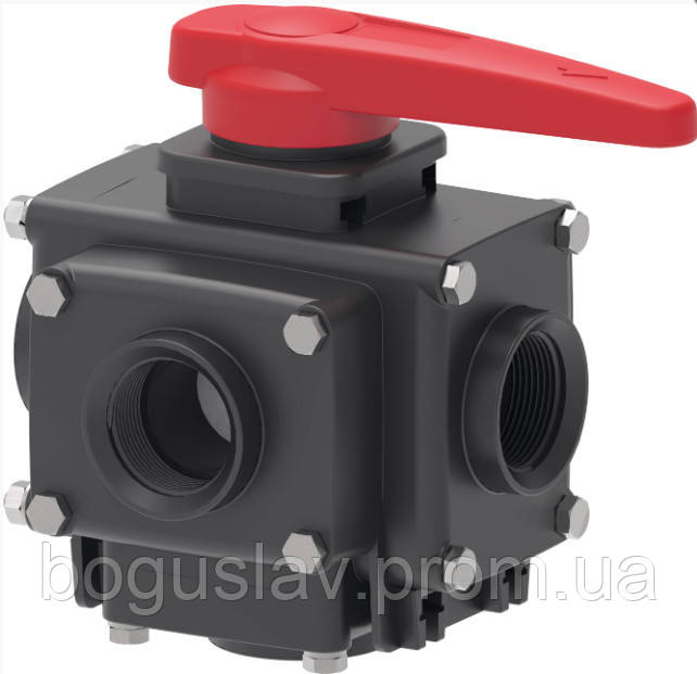 453055А55 Кран 5-ти позиційний 1"1/4, фото 1