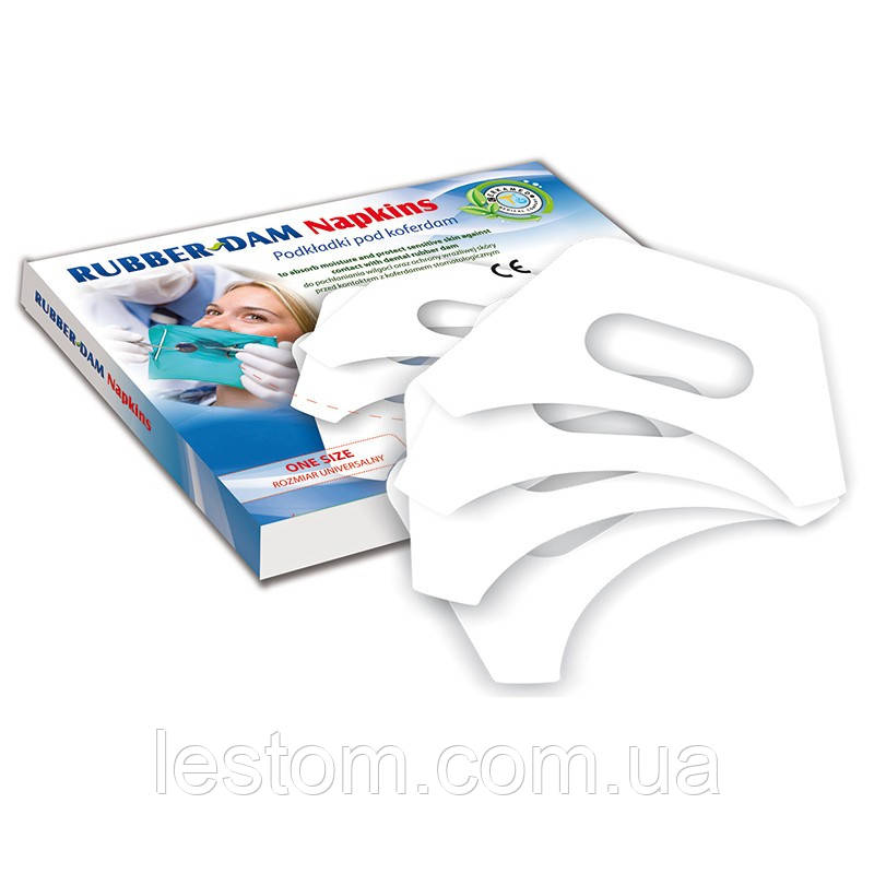 RUBBER-DAM Napkins - підкладки під раббердам Cerkamed