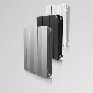 Радіатор біметалічний Royal Thermo PianoForte 500/100 Silver Satin, фото 2