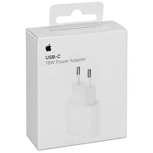 Оригінальний зарядний пристрій Apple 18W USB-C Power Adapter
