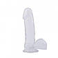 Фалоїмітатор 7,7Inch Dildo-Clear, 19,5х4,5 см., фото 2