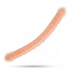 Двосторонній фаллоїмітатор DOUBLE DONG, 31х3,5 см.