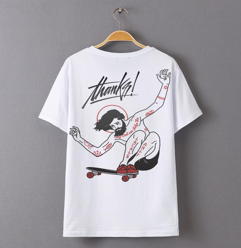 Чоловіча футболка з Ісусом, фото 1