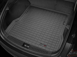 Килими гумові WeatherTech Tesla Model S 2012-2015 у багажник чорний