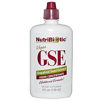 NutriBiotic Жидкий концентрат GSE с экстрактом семян грейпфрута (118 мл)