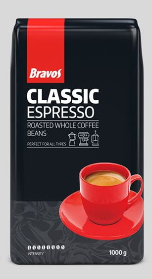 Кава Bravos Classic Espresso мелений, 1 кг