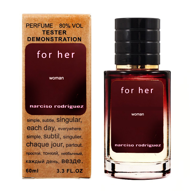 Narciso Rodriguez For Her TESTER LUX, жіночий, 60 мл