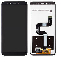 Дисплей для Xiaomi Mi A2, Xiaomi Mi 6X (M1804D2SG, M1804D2SI) модуль (экран и сенсор), оригинал Черный