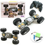 Машинка-перевертень на радіокеруванні Hyper Tunble Overlord 2488 світна, фото 3