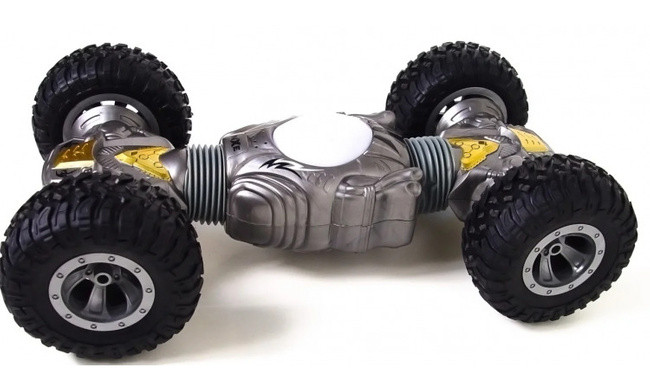 Машинка-перевертень на радіокеруванні Hyper Tunble Overlord 2488 світна, фото 1