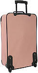 Комплект валіза і сумка Bonro Best маленький розовий (10080503), фото 4