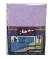 Махрове простирадло на гумці з наволочками Polents 180х200+30 см (91531)