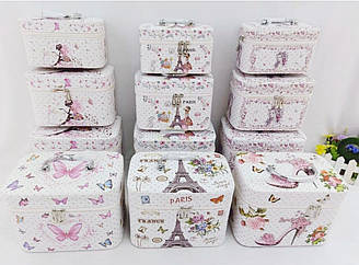 Набір із 3 штук скринька-кейс