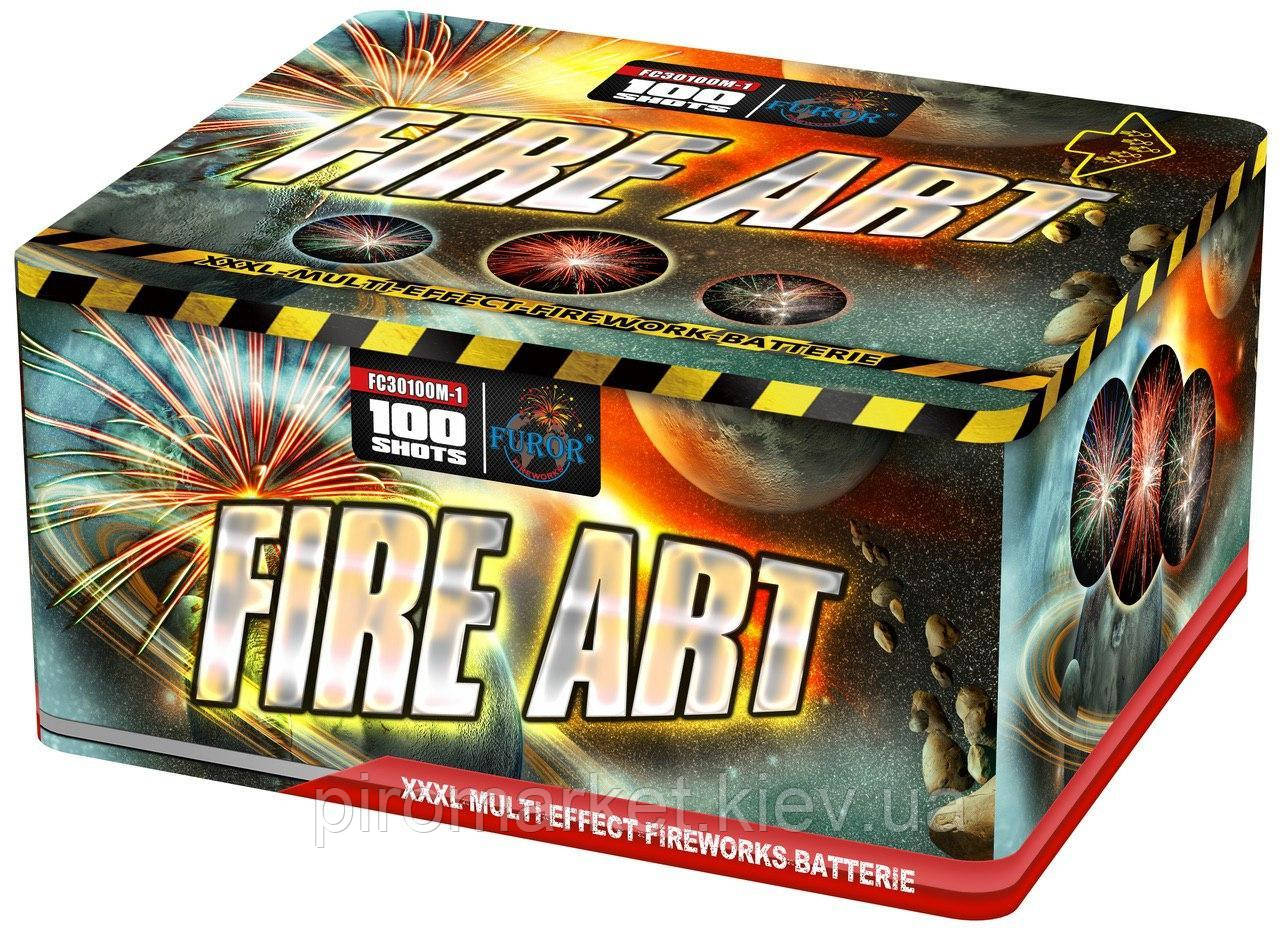 Новорічний Салют Fire Art 100 пострілів ВІЯЛО