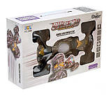 Машинка-перевертень на радіокеруванні Hyper Tunble Overlord 2488 світна, фото 4