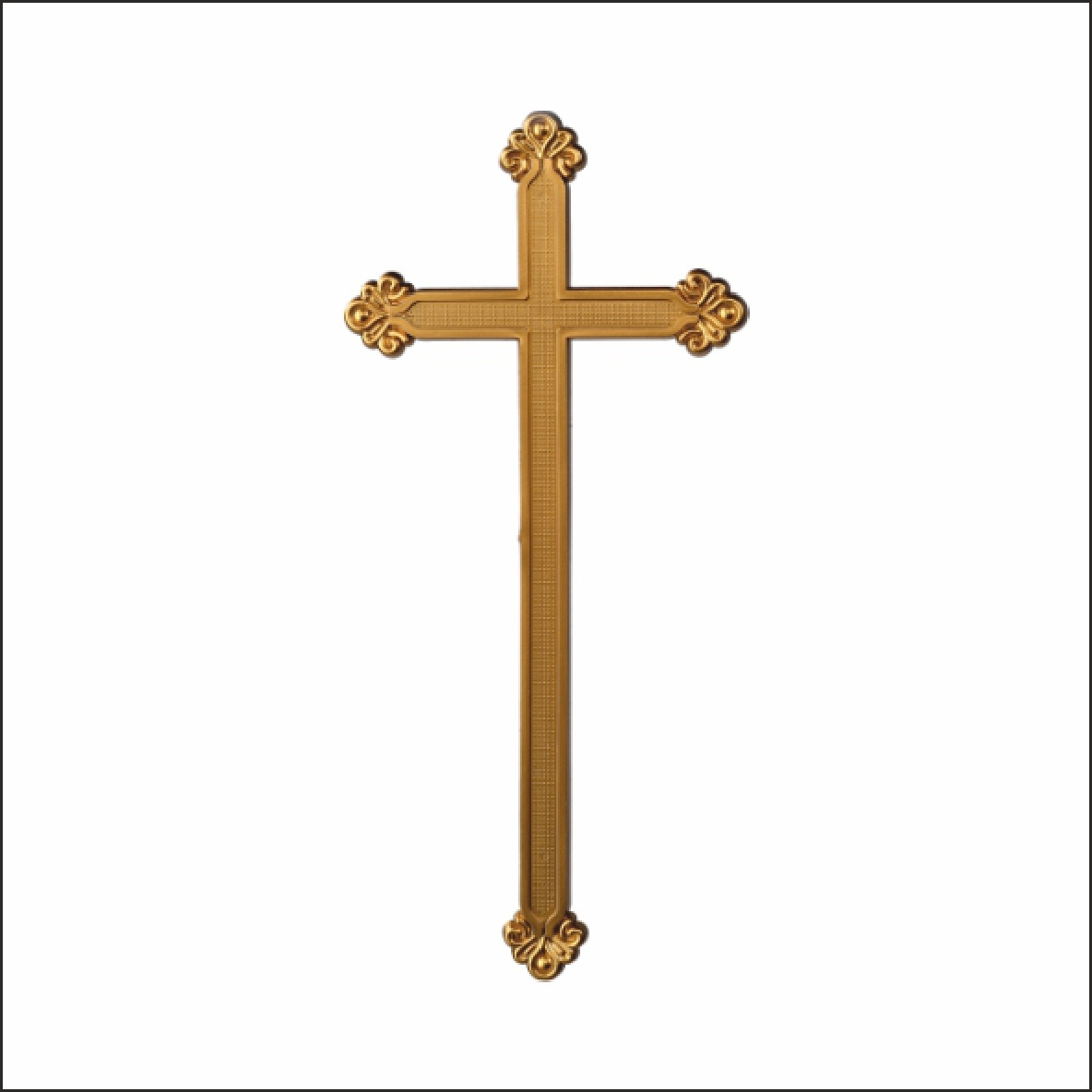 Хрест католицький без розп'яття - фото 1 - id-p1185498685