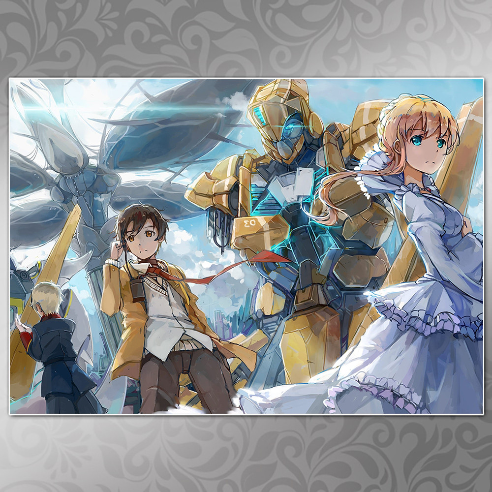 Плакат А4 Аніме Aldnoah Zero 002