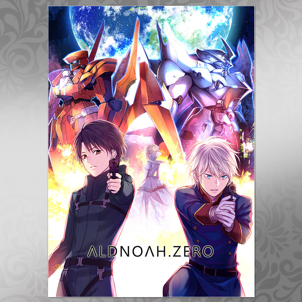 Плакат А4 Аніме Aldnoah Zero 003