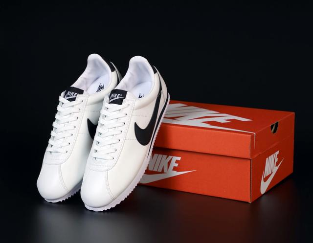 Кросівки Nike Cortez White Leather фото