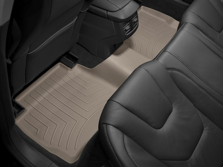 Килими гумові WeatherTech Ford Fusion USA 2013+ задні бежеві