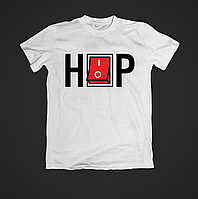 Футболка YOUstyle HipHop 0312 XS White