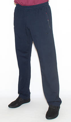 Чоловічі спортивні штани прямі сині Mxtim (L-XXL) XXL, фото 2