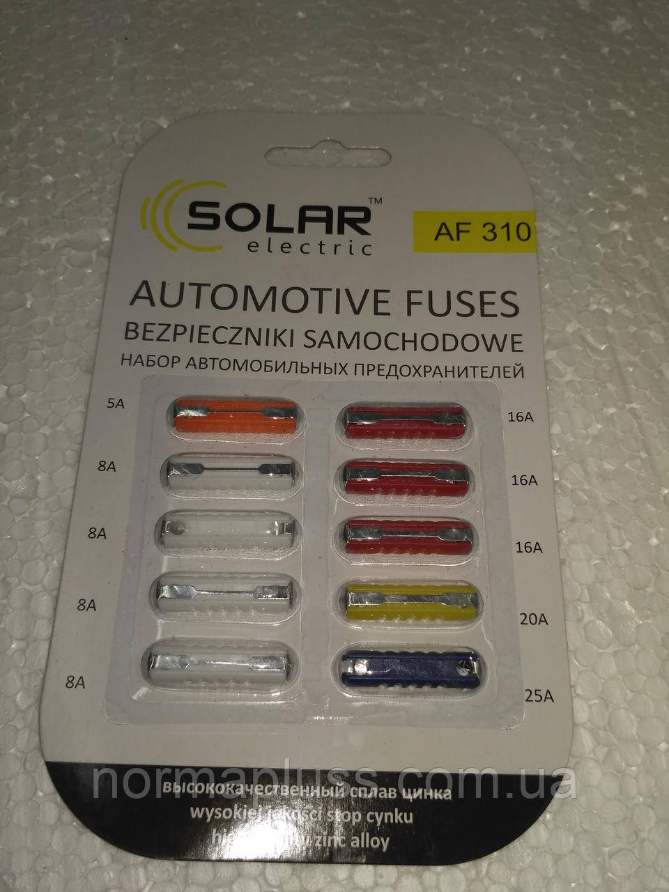 Автомобільні запобіжники SOLAR AF 310