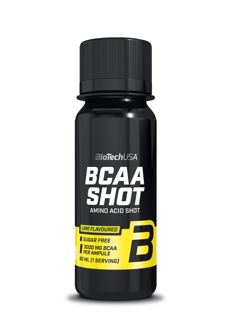 Рідкі БЦАА Biotech BCAA Shot (20 * 60 мл) біотеч зеро lime