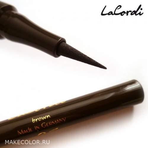 Підводка-фломастер Easy Precision Liner Lacordi — темно-коричневий brown