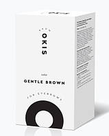 Okis Brow Крем-краска для бровей с окислителем с экстрактом хны, Gentle brown, 15 мл