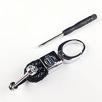 Брелок з логотипом вашого авто 8 см + викрутка