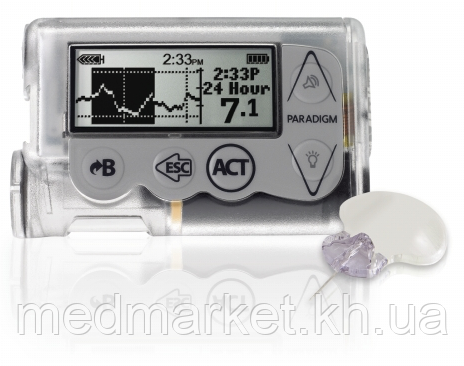 Инсулиновая помпа Medtronic Paradigm VEO ММТ-754 с системой ...