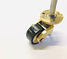 Ролик меблевий класика Brass Casters KM-RR-041-R латунь, фото 2
