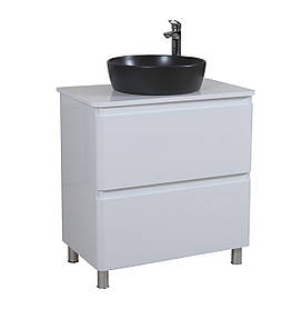 Тумба зі стільницею підлогова Аква Родос Акцент 80