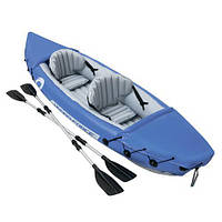 Надувная лодка-байдарка Bestway Hydro-Force Raft Set 65077 двухместная