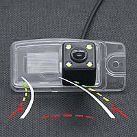 Штатна камера заднього виду Nissan X-Trail 2014-2015 CCD turning lines