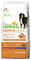 Сухой корм Trainer Dog Sensitive Adult Medium&Maxi With Samon 12кг