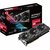 Видеокарта Asus ROG Radeon RX 580 STRIX 8192MB (ROG-STRIX-RX580-T8G-GAMING) б/у - Case&Glass