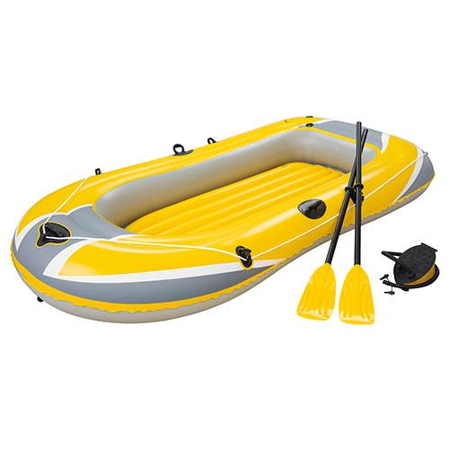 Човен надувний Bestway Hydro-Force Raft 61083 228-121 см весло 2 шт і насос