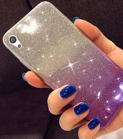 Силіконовий чохол градієнт блиск для Xiaomi Redmi 4A, фото 1