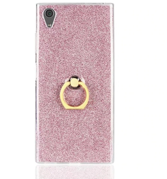 Блискучий чохол з кільцем тримачем для Sony Xperia XA1 Plus (G3412) (G3416) (G3426) (G3421) (G3423)
