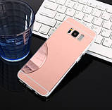 Дзеркальний силіконовий чохол для Samsung Galaxy S8 Plus (G955FD), фото 4