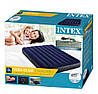 Надувний матрац полуторний Intex 64758 півторамісний 137х191х25 см., фото 3