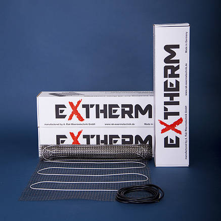 Нагрівальний мат під плитку Extherm ET ECO (Німеччина) двожильний, фото 2